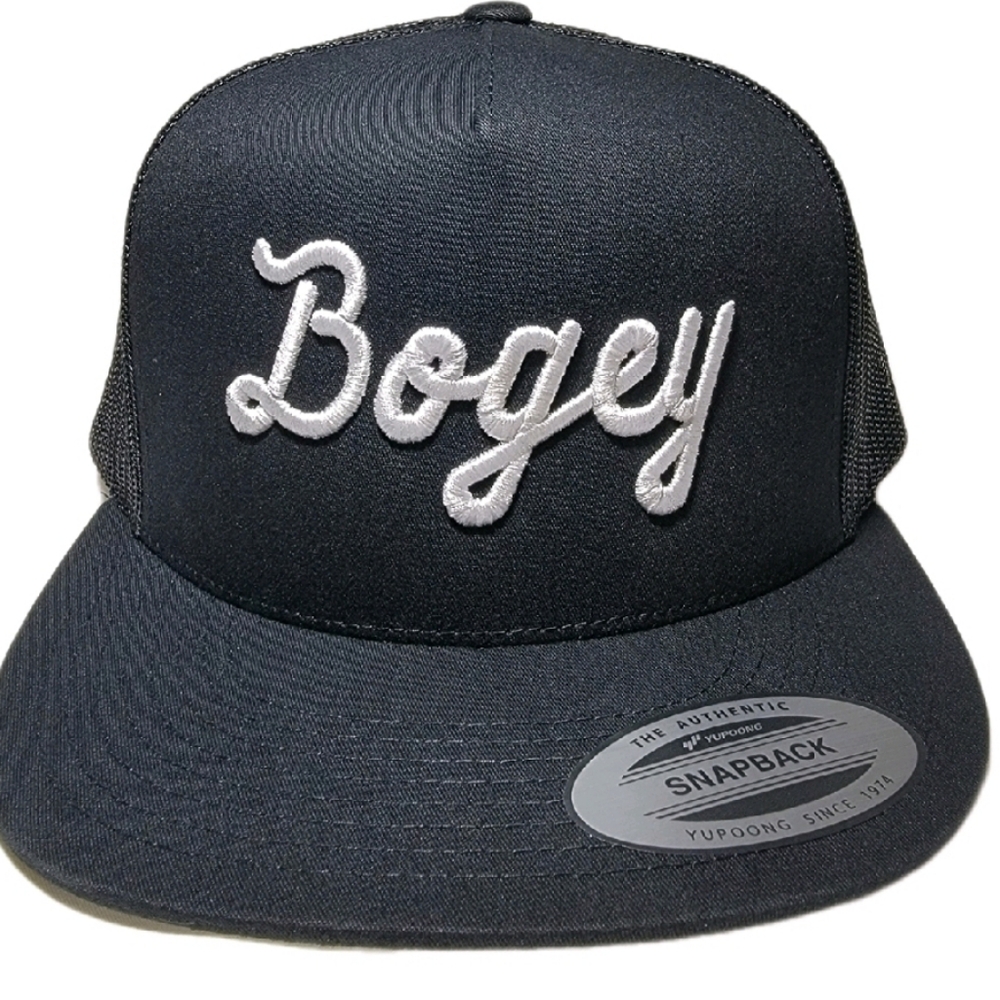 Bogey Golf Flat Bill Snapback Adjustable Direct Embroidered…